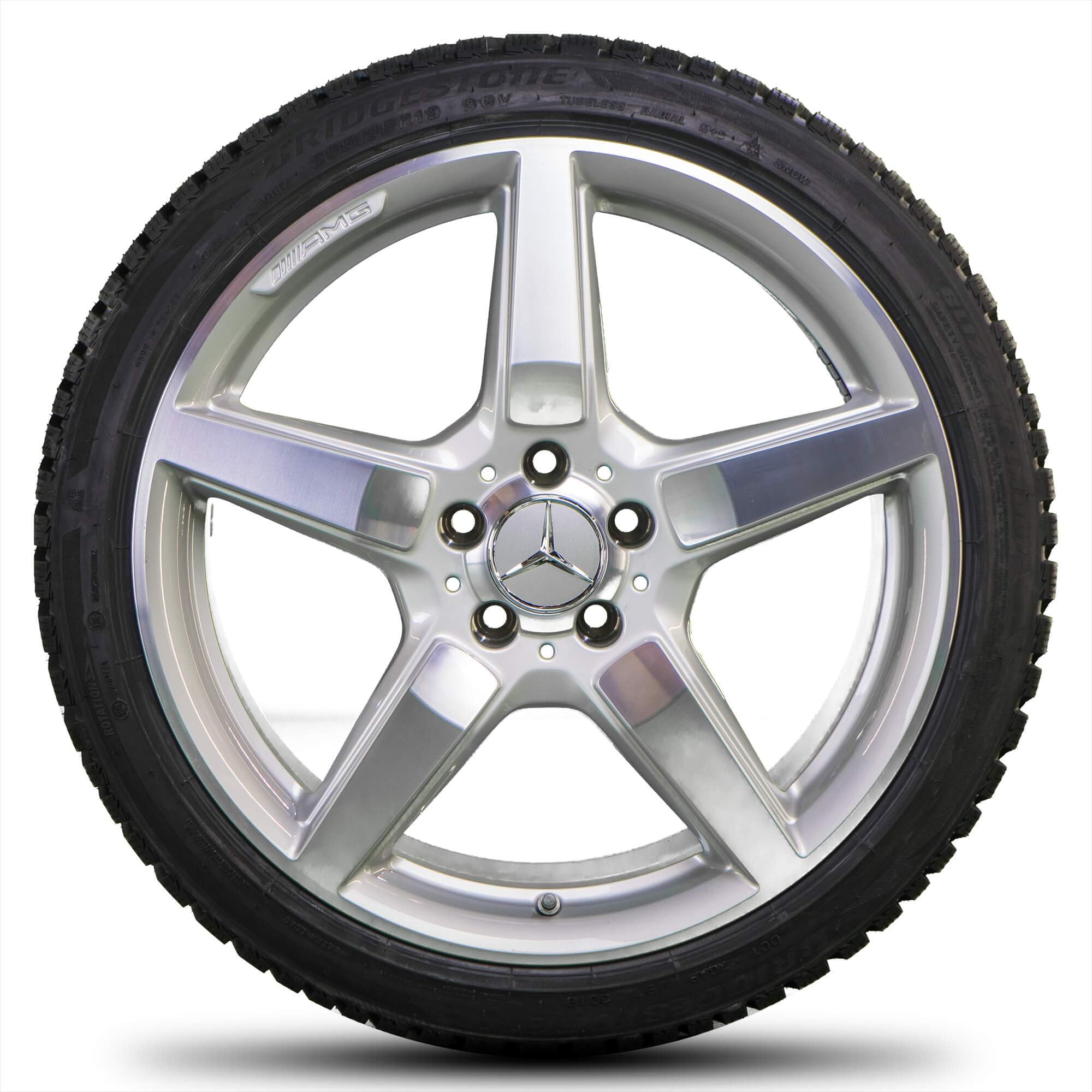 AMG 19 inch alloy wheels Mercedes CLS C218 X218 rims, winter tyres, winter wheels.