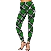 Deerose Women Shamrock Leggings St Patricks Day High Waist Legging