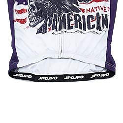 JPOJPO Men's Cycling Jerseys Tops Biking Shirts