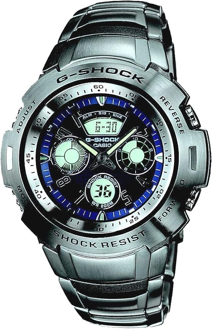 Casio GShock G701D2AVER Mens Combination Bracelet Watch Casio