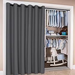 Hiasan Room Divider Blackout Curtains,Extra Wide