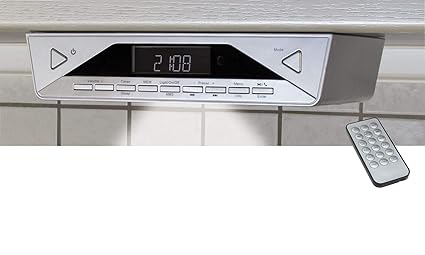 Soundmaster UR2040SI in Silber, DAB+/UKW Küchenunterbauradio mit Bluetooth