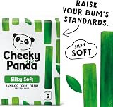 The Cheeky Panda Bamboo Toilet Rolls Bulk Buy 45 Rolls 3 Ply Plastic Free view 2