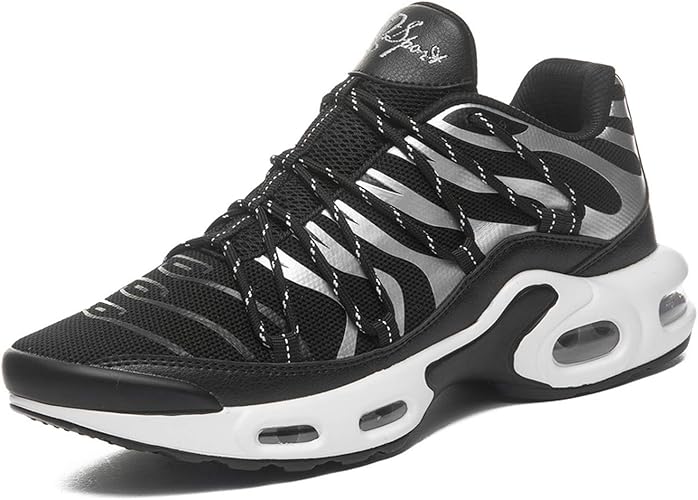 Amazon Nonbrand ランニングシューズ ジョギングシューズ 体育館シューズ スニーカー ウォーキングシューズ 靴底 滑り止め 運動靴 スポーツシューズ ローカット 靴ひも トレイルランニングシューズ 靴 メンズ 通学靴 くつ Nonbrand シューズ バッグ