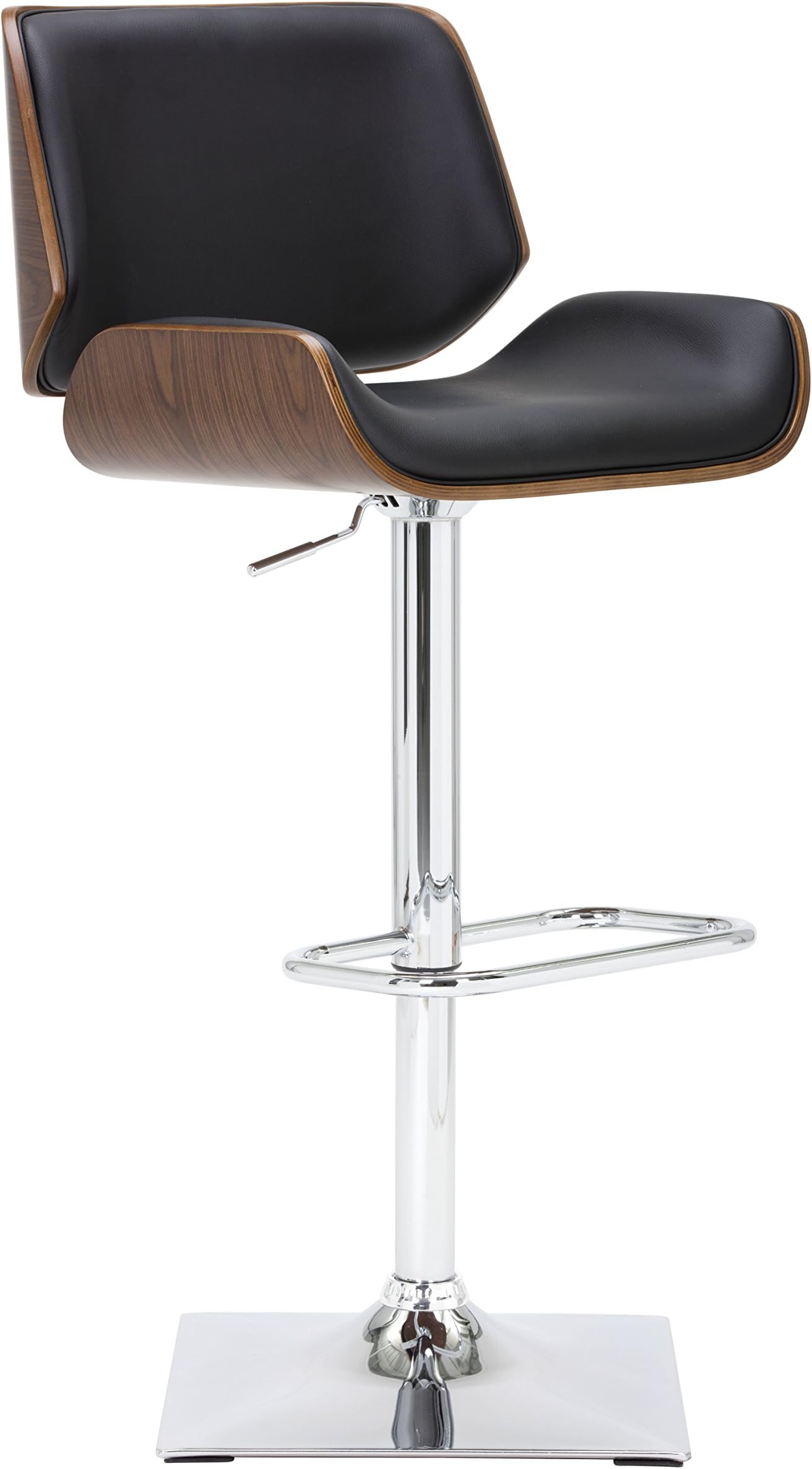 Sunpan Modern Kinley Adjustable Barstool - Onyx