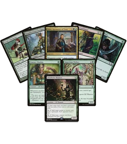 Amazon.com: Elite Golgari Elf Commander Deck - Lathril - Green Black - EDH  - 100 Card - Custom Magic The Gathering Deck
