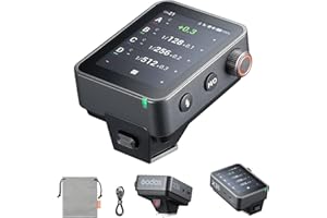 Godox X3Pro-O X3 Pro O TTL Wireless Flash Trigger, Touchscreen 2.4G Flash Transmitter, Built-in Battery Compatible with Olymp
