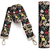 AIOGPD Purse Strap Replacement Crossbody, 3.8cm Wide Shoulder Strap Adjustable Replacement Belt Gold Buckle