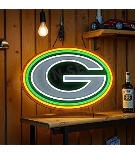 Boîte lumineuse LED des Packers de Green Bay - France