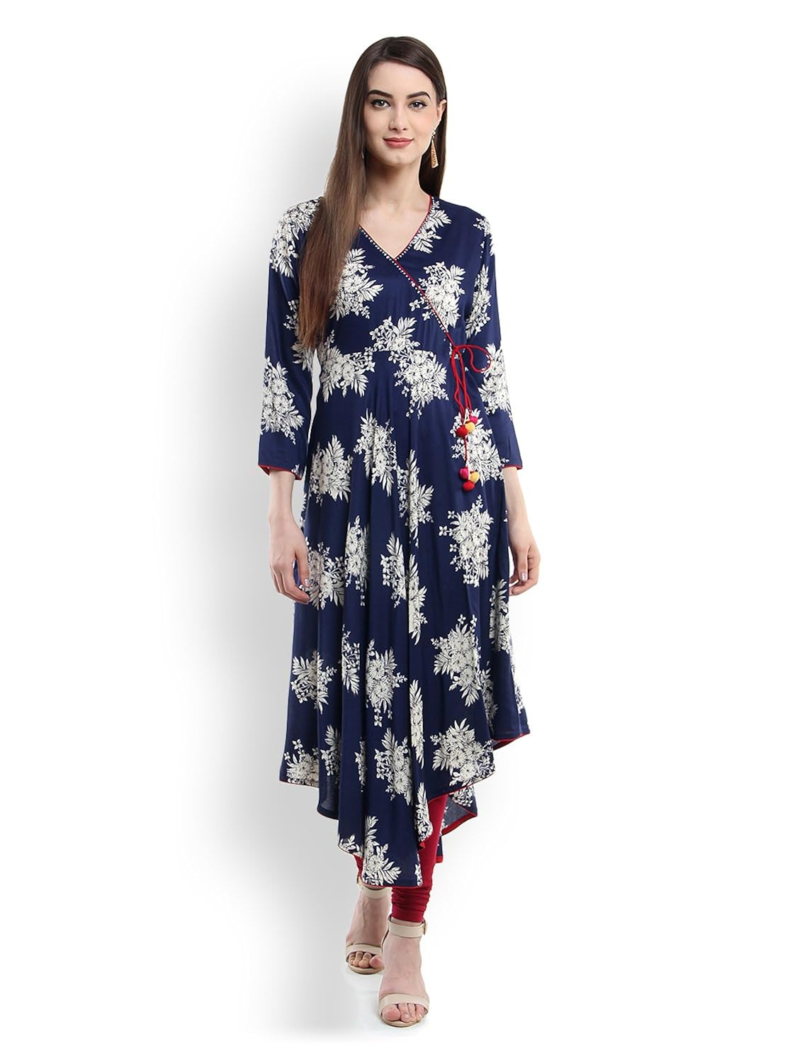 tissu women's viscose printed angrakha style anarkali (tissu 1711_blue)