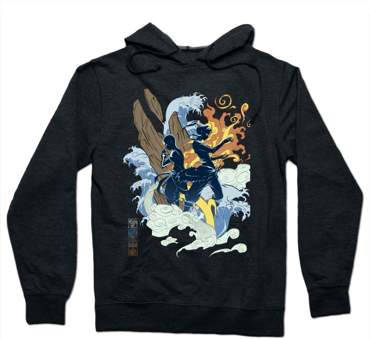 The Two Avatars - Teepublic Unisex Lightweight Hoodie