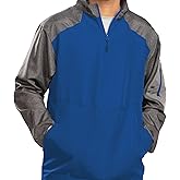 Holloway Raider Pullover Cage Jacket - Weather-Resistant, Ultra-Light, Quarter Zip, Sleeve Pocket - For Outdoors & Travel