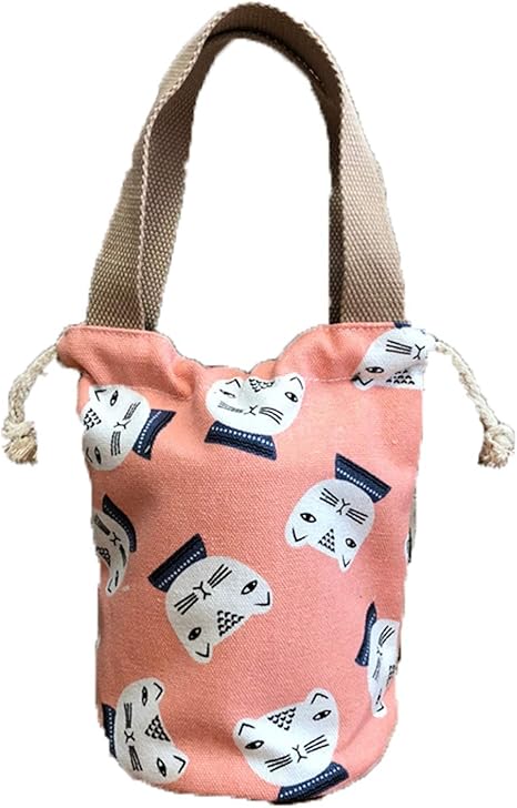 Amazon お弁当バッグ 巾着 ランチバッグ 保温 ミニトートバッグ 円筒 防水 ミニ 子ども レディース 裏地あり 可愛い 保冷 洗える 小さめ サブバッグ 手提げ 通学 通勤 クラブ 多機能 お弁当袋 軽量 S Xxl ランチバッグ ランチ巾着 ランチベルト オンライン通販