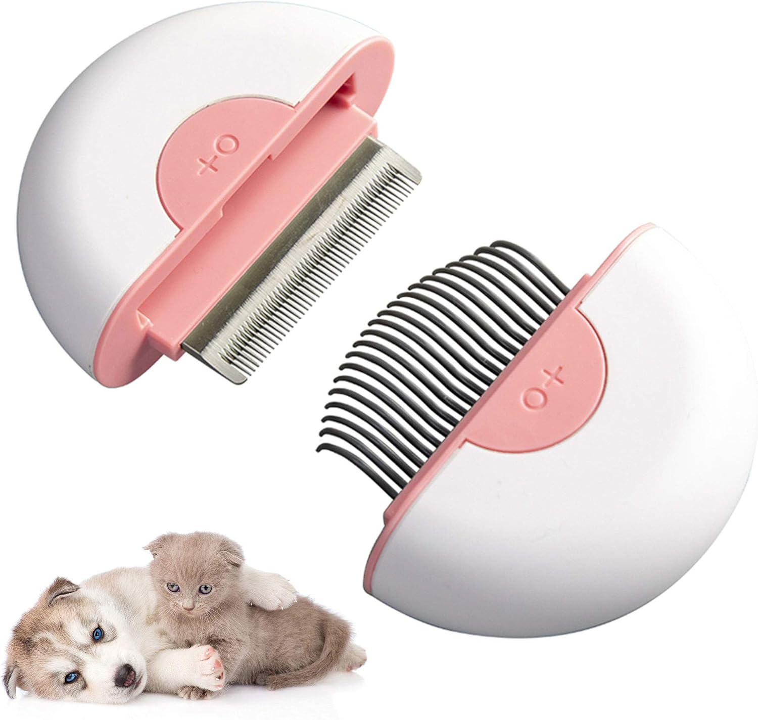cat brush that collects hair