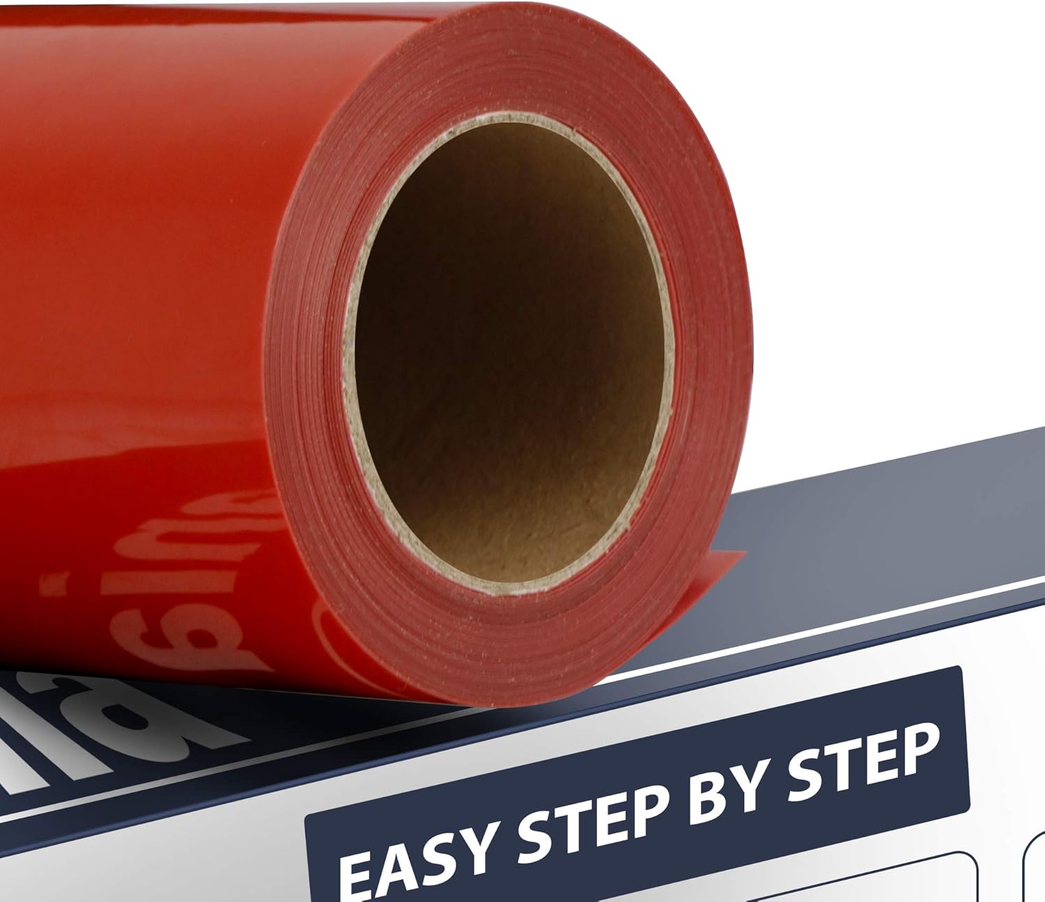 HTV Red Heat Transfer Vinyl Rolls-12"x 20FT Red HTV Vinyl, Red Iron on Vinyl for Cricut & Silhouette Cameo - Easy to Cut & Weed for Heat Vinyl Design: Arts, Crafts & Sewing