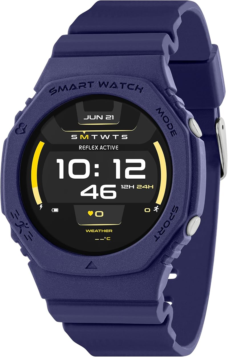 Reflex Active Series 26 Smart Sports Calling Watch Blue IP68 Blood Oxygen