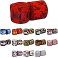 Ringside Apex 180” Boxing Hand Wraps Pair - Durable, Elastic Training Wraps with Hook & Loop Closure, Multi-Color Options, Perfect for MMA, Muay Thai, Kickboxing