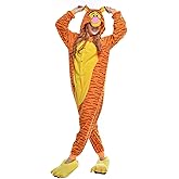 Neatmor Onesies Adult Unisex Animal Cosplay Pajamas Halloween Costumes Xmas Romper
