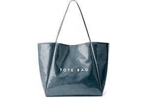 KALIDI FANCY FOREST KALIDI PVC Tote Women Weekender Bag Large Shopper Handbag Oversize Shoulder Travel Purse