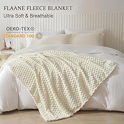 PHF Ultra Soft Flannel Fleece Throw