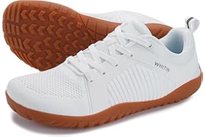 WHITIN Men's Barefoot Trail-Running Shoes | Wide Toe-Box | Zero-Drop Sole | Optimal Traction