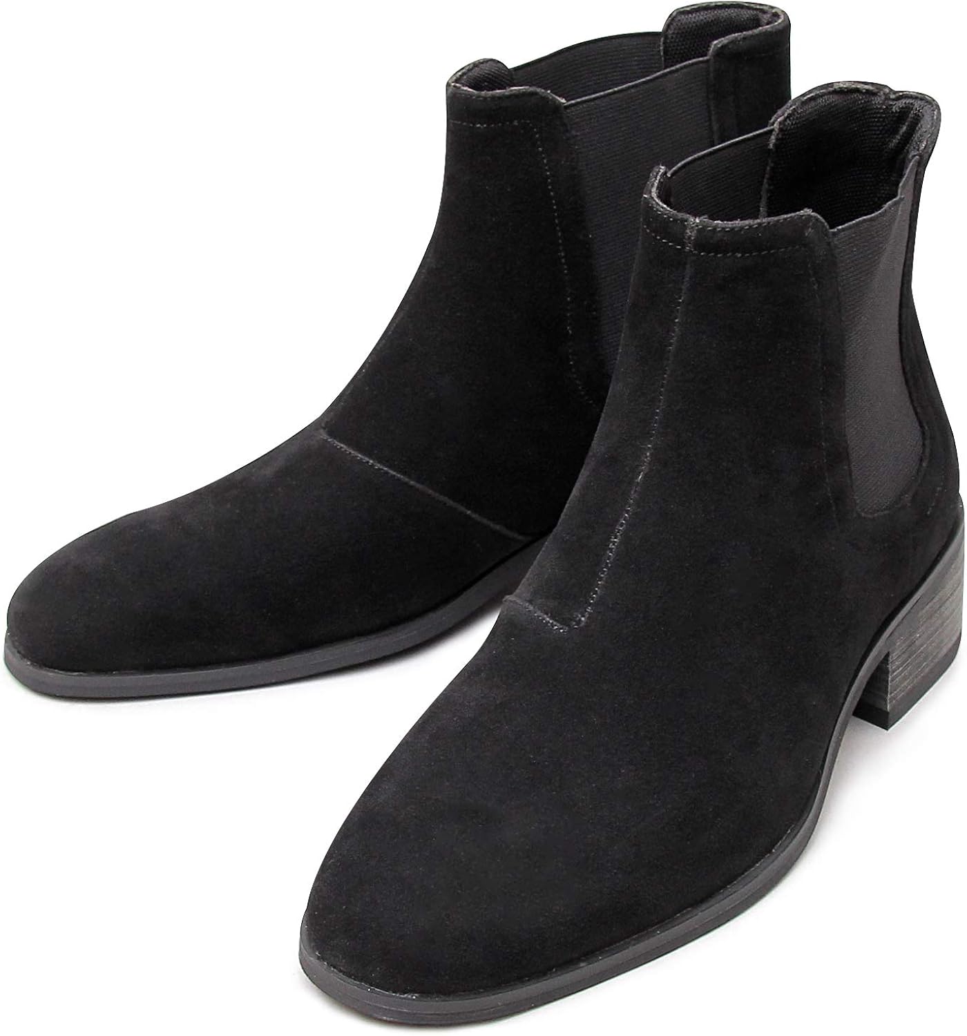 Amazon グラベラ サイドゴアブーツ ヒールブーツ ヒール高5 0cm メンズ Glabella グラベラ ブーツ