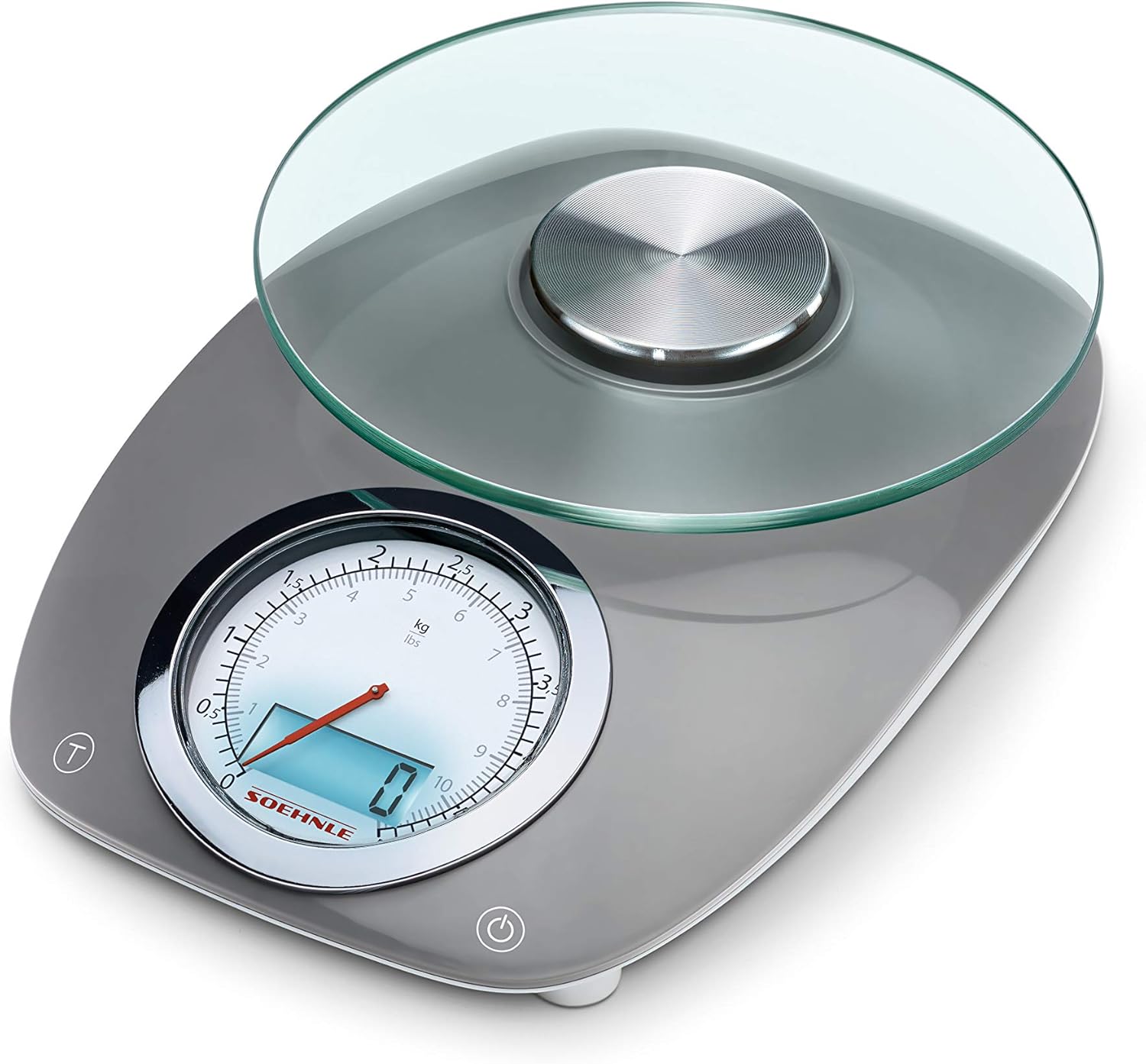 Soehnle Vintage Style Dual Display Kitchen Scale, Digital Food Scale