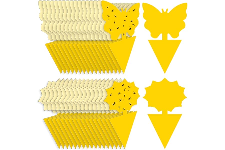 Best Fruit Fly Traps Fungus Gnat Traps Yellow Sticky Bug Traps No Harm And Odorless For Indoor Outdoor Use Protect The Plant - Top Picks for 2026