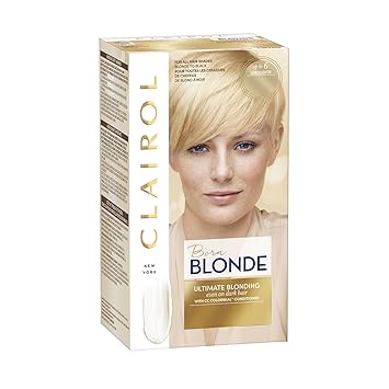 Amazon Com Coty Hair Clairol Nice N Easy Born Blonde Ultimate Blonding Bleach Blonde Hair Color 1 K Beauty