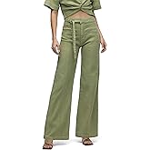 Hudson Womens Tie Waist Pintuck Trouser Pant