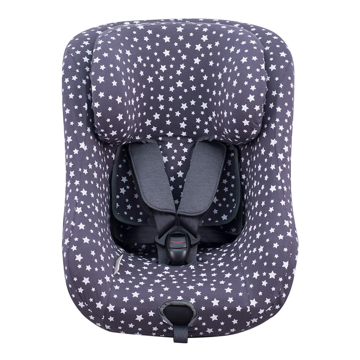 JYOKO KIDS Cotton Cover Liner compatible with Joie Spin 360, Nuna REBL (Winter Sky)