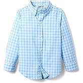 Janie and Jack Boys' Gingham Button-Down Shirt (Toddler/Little Big Kid)