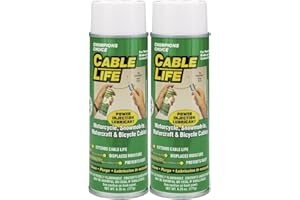 Protect All 25006-02 Cable Life Lubricant Aerosol, 6.25 fl. oz., 2 Pack