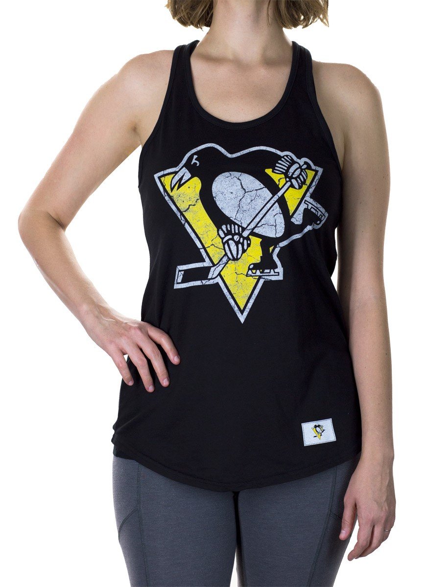 Calhoun NHL Ladies' Distressed Flowy Racerback