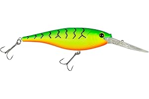 Berkley Flicker Shad Fishing Lure, Green, 1 Pack