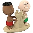 Hallmark Keepsake Christmas Ornament 2022, The Peanuts Gang Franklin and Charlie Brown at The Beach
