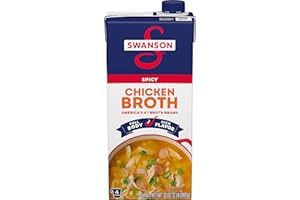 Swanson Spicy Chicken Broth, 32 oz Carton
