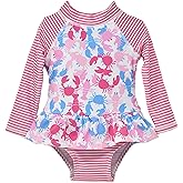 Flap Happy Girls' Rash Guard Swimsuit