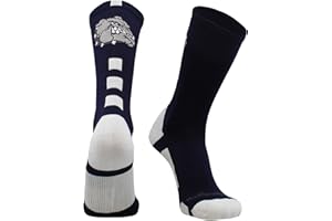 MadSportsStuff Bulldogs Logo Athletic Crew Socks (multiple colors)