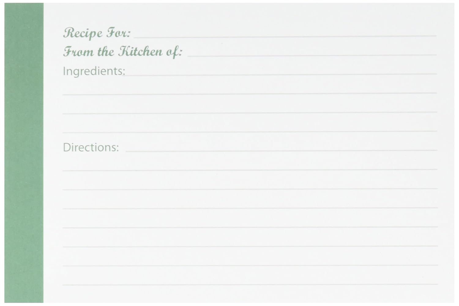 Lime Green & White RECIPE BOX / Recipe Organiser Splosh hinged lid