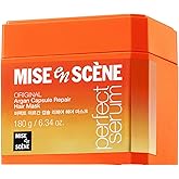Mise En Scene Argan Oil Repair Hair Masks - Protein Hair Mask Argan Capsule for Damaged Hair | Deep Conditioning for Dry Hair | For Split Ends | Damaged & Frizzy | Anti Humidity 6.34 Fl. Oz. | Damage Repair, Add Shine, For Split Ends, Deep Conditioning, Hydrating, Bond Strength