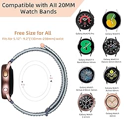 DaQin Sport Nylon Band for Samsung Galaxy Watch 4 5