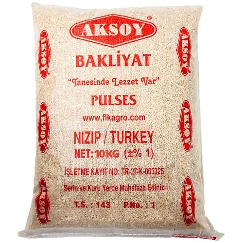 Aksoy Wholefoods Pearl Barley 10KG | Perfect for Soups, Salads, Pilafs & Stews | Non-GMO, High in Fiber & Protein, Ideal for Plant-Based & Mediterranean Dishes