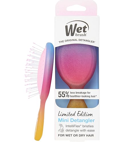 WetBrush Go Green Mini Detangler Brush With Ultra Soft Intelliflex - View #12