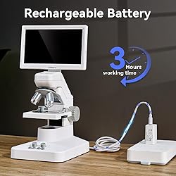 TOMLOV DM301 Pro Microscope for Kids Adults