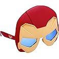 Sun-Staches Avengers Sunglasses | Hulk, Iron Man, Thor, or Captain America Costume Accessory | UV 400 | One Size Fits Most
