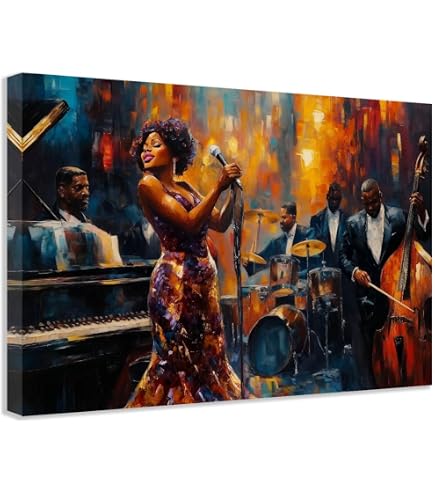 Amazon.com: HSE Laminated Cool Jazz by Sarah Jenkins African