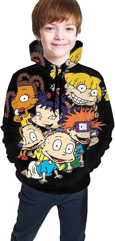rugrats hoodie black