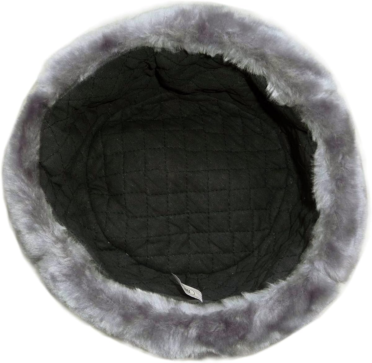 SIBERHAT Hat Russian Soviet Army Air force Fur Military Ushanka GR, Gray, Grey, Size L [metric-60, USA - 7 1/2 (23.5" around]: Clothing