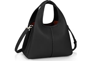 JQWSVE Women's Top Handle Handbag Small Satchel Bags Trendy Hobo Purse Crossbody Bag Faux Leather Shoulder Bag Satchel Purse